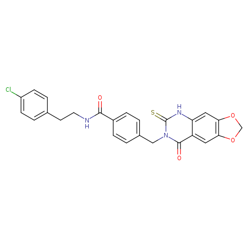 N-[2-(4-chlorophenyl)ethyl]-4-({8-oxo-6-sulfanylidene-2H,5H,6H,7H,8H-[1,3]dioxolo[4,5-g]quinazolin-7-yl}methyl)benzamide
