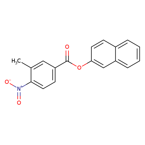 naphthalen-2-yl 3-methyl-4-nitrobenzoate