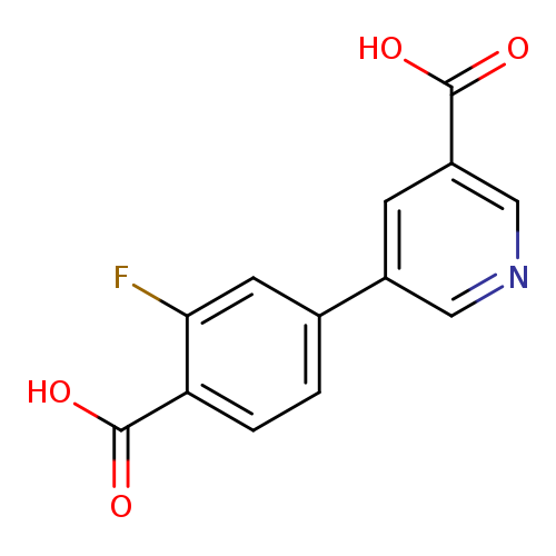5-(4-Carboxy-3-fluorophenyl)nicotinic acid
