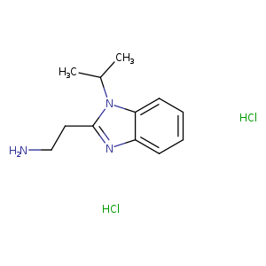 2-[1-(propan-2-yl)-1H-1,3-benzodiazol-2-yl]ethan-1-amine dihydrochloride