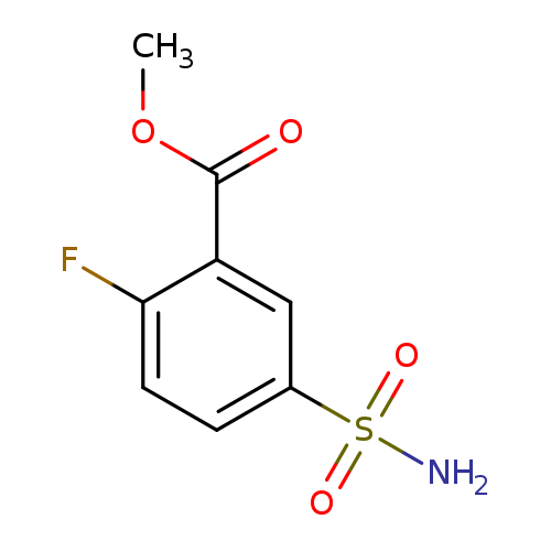 methyl 2-fluoro-5-sulfamoylbenzoate