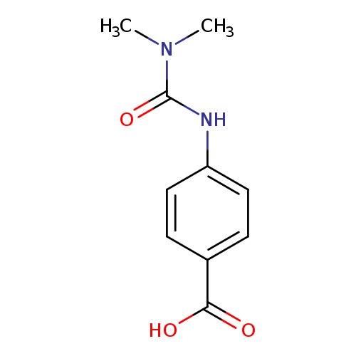 4-[(Dimethylcarbamoyl)amino]benzoic acid