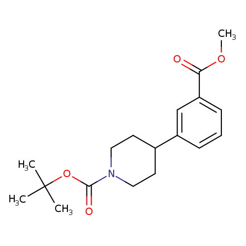 1-Boc-4-[3-(methoxycarbonyl)phenyl]piperidine