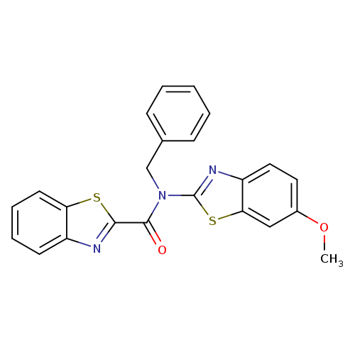 N-benzyl-N-(6-methoxy-1,3-benzothiazol-2-yl)-1,3-benzothiazole-2-carboxamide