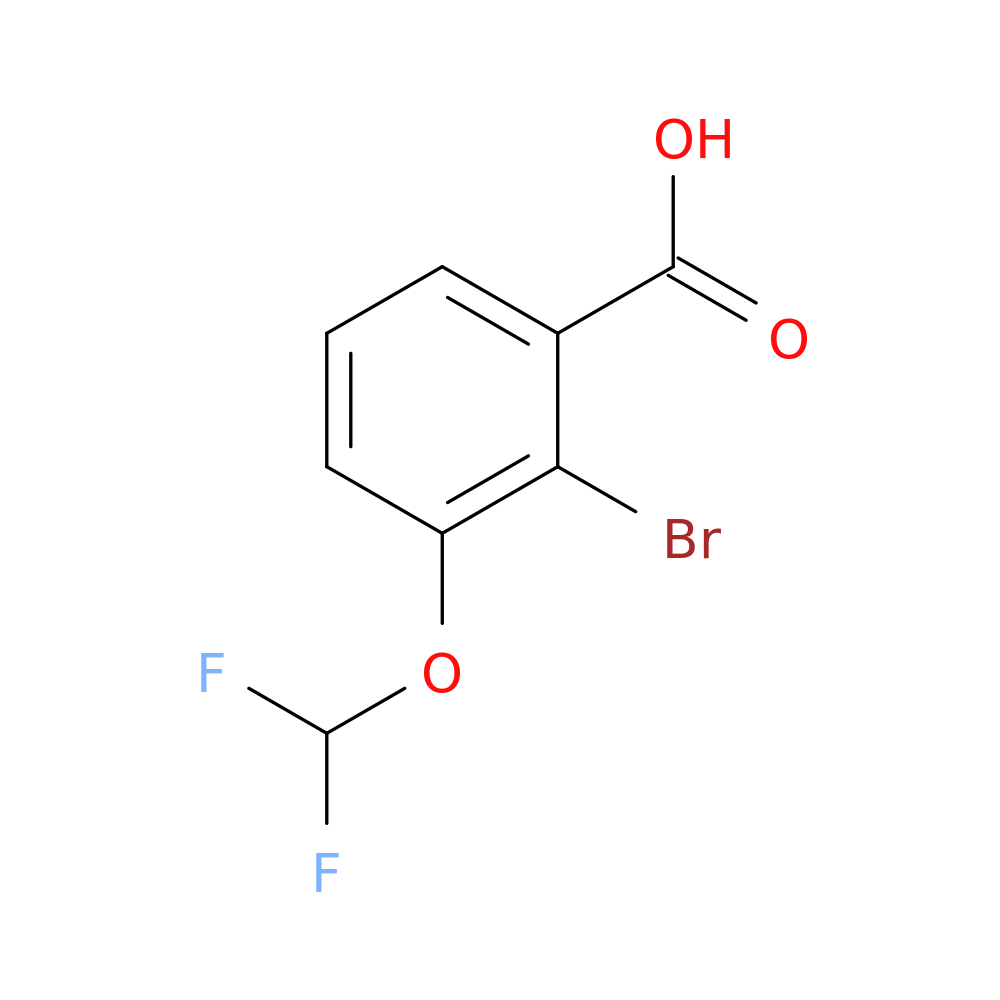2-bromo-3-(difluoromethoxy)benzoic acid