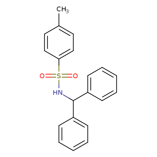 Benzenesulfonamide, N-(diphenylmethyl)-4-methyl-