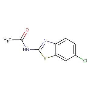 N-(6-chloro-1,3-benzothiazol-2-yl)acetamide