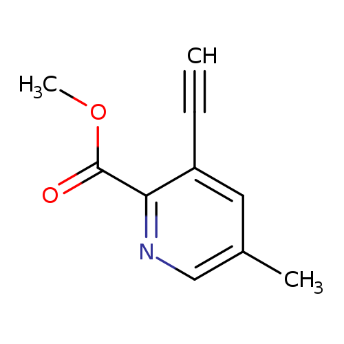 methyl3-ethynyl-5-methylpyridine-2-carboxylate