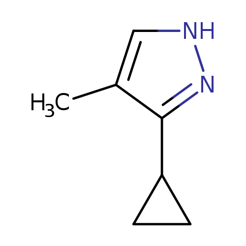 3-cyclopropyl-4-methyl-1H-pyrazole