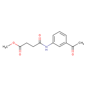 methyl 4-(3-acetylanilino)-4-oxobutanoate