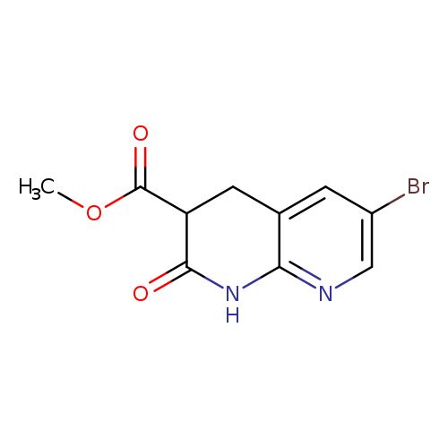 Methyl 6-bromo-2-oxo-1,2,3,4-tetrahydro-1,8-naphthyridine-3-carboxylate