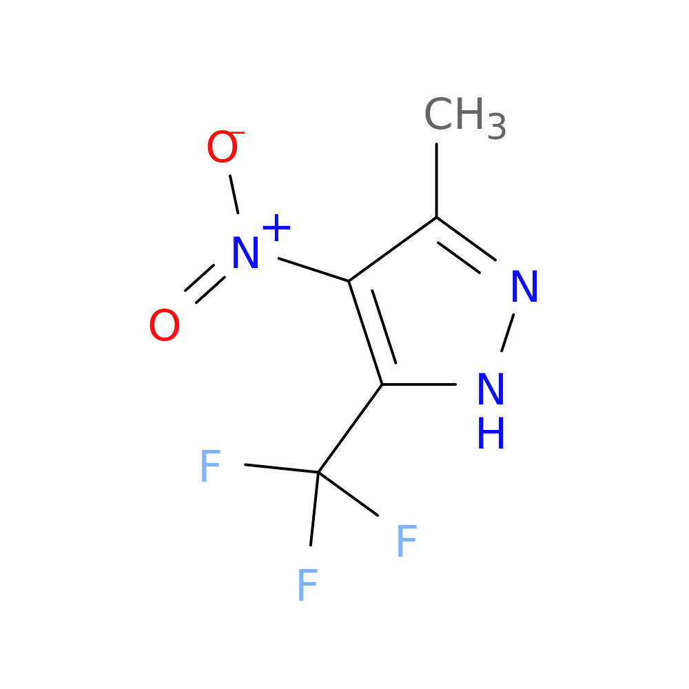 3-Methyl-4-nitro-5-(trifluoromethyl)-1H-pyrazole