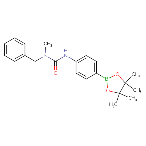 1-Benzyl-1-methyl-3-(4-(4,4,5,5-tetramethyl-1,3,2-dioxaborolan-2-yl)phenyl)urea