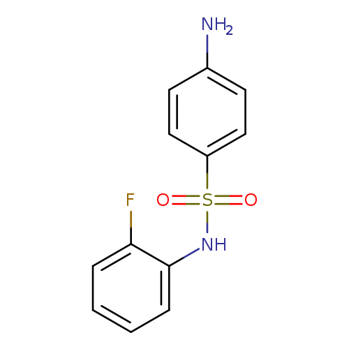 4-Amino-n-(2-fluorophenyl)benzenesulfonamide