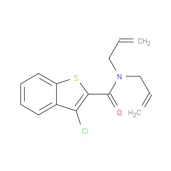 N,N-diallyl-3-chloro-1-benzothiophene-2-carboxamide
