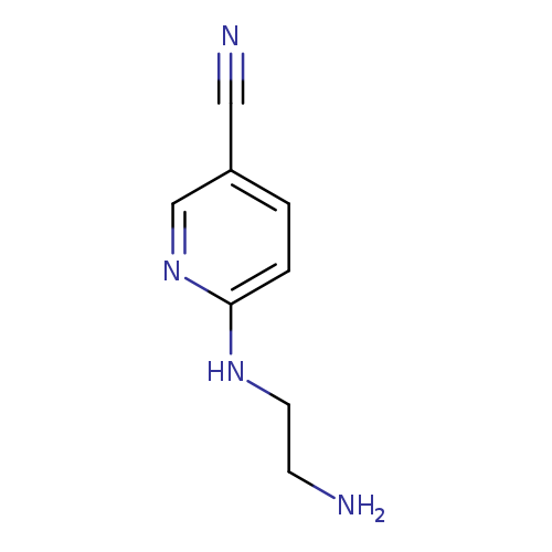 3-Pyridinecarbonitrile, 6-[(2-aminoethyl)amino]-