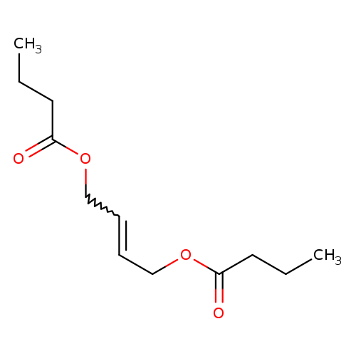 Butanoic acid, 1,1'-(2-butene-1,4-diyl) ester