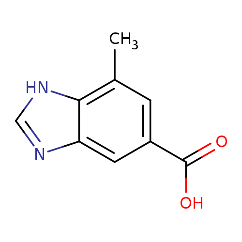 1H-Benzimidazole-5-carboxylicacid,7-methyl-(9CI)