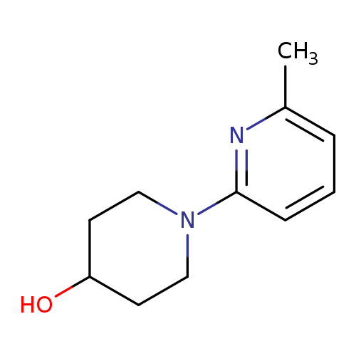 1-(6-methylpyridin-2-yl)piperidin-4-ol