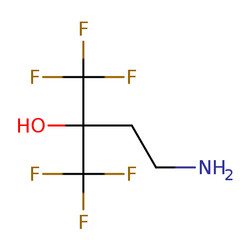 4-amino-1,1,1-trifluoro-2-(trifluoromethyl)butan-2-ol