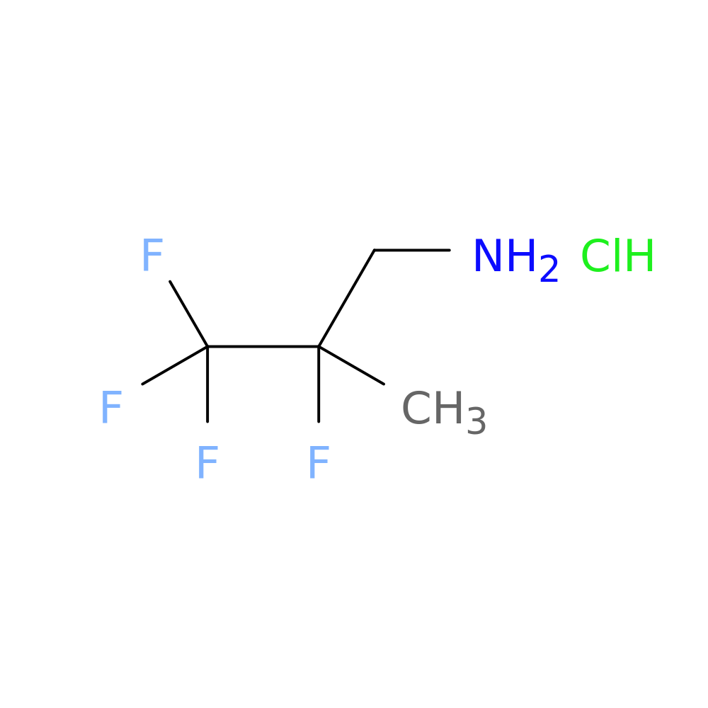 2,3,3,3-tetrafluoro-2-methylpropan-1-amine hydrochloride