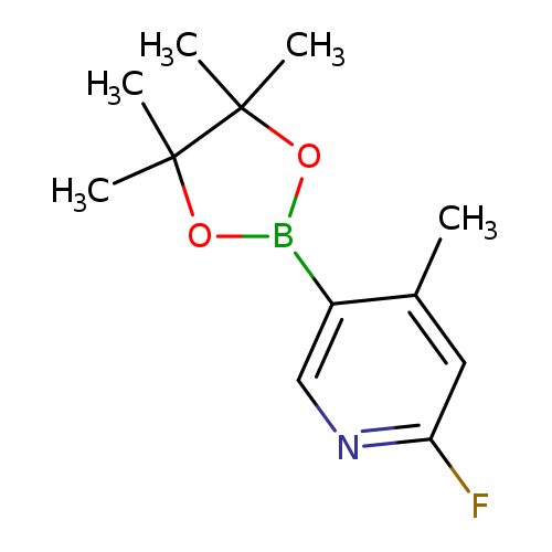 Pyridine, 2-fluoro-4-methyl-5-(4,4,5,5-tetramethyl-1,3,2-dioxaborolan-2-yl)-