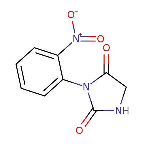 3-(2-Nitrophenyl)imidazolidine-2,4-dione