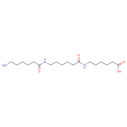 HEXANOICACID,6-[[6-[(6-AMINO-1-OXOHEXYL)AMINO]-1-OXOHEXYL]AMINO]-