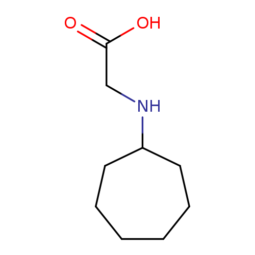 (Cycloheptylamino)acetic acid