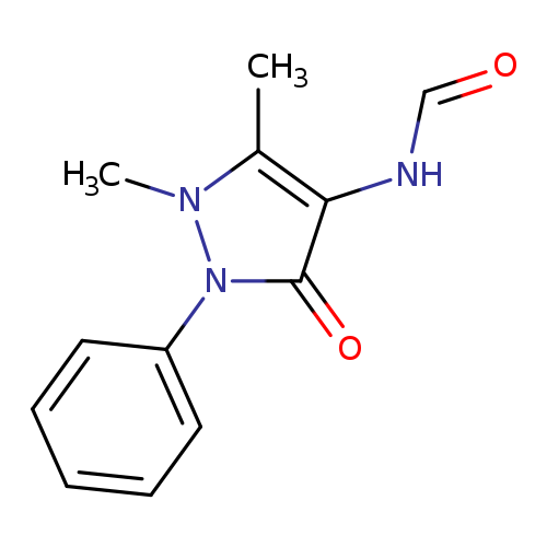 Formamide, N-(2,3-dihydro-1,5-dimethyl-3-oxo-2-phenyl-1H-pyrazol-4-yl)-