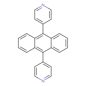 Pyridine， 4，4'-(9，10-anthracenediyl)bis-