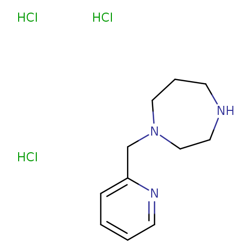 1-[(pyridin-2-yl)methyl]-1,4-diazepane trihydrochloride