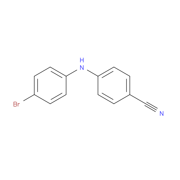 4-((4-Bromophenyl)amino)benzonitrile