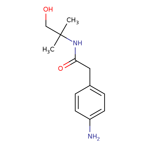 2-(4-AMINOPHENYL)-N-(1-HYDROXY-2-METHYLPROPAN-2-YL)ACETAMIDE