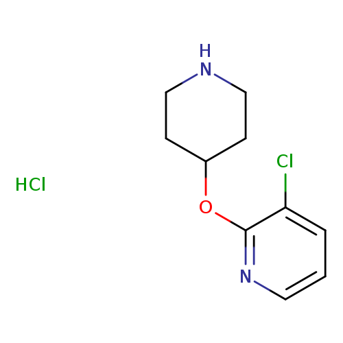 3-chloro-2-(piperidin-4-yloxy)pyridine hydrochloride