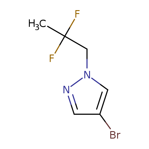 4-Bromo-1-(2,2-difluoropropyl)-1H-pyrazole