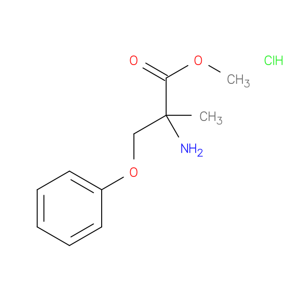 methyl 2-amino-2-methyl-3-phenoxypropanoate hydrochloride
