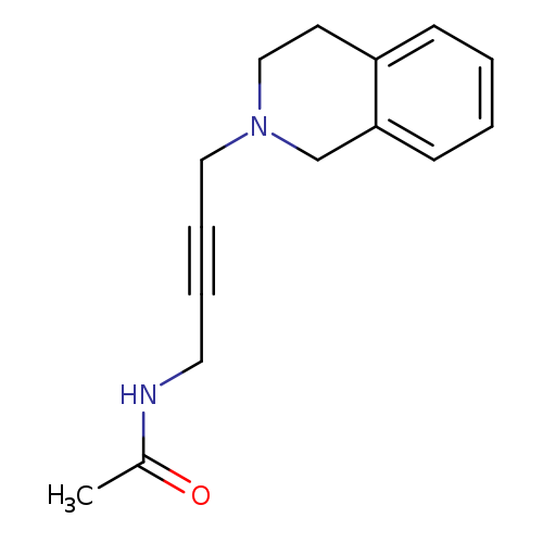 N-[4-(1,2,3,4-tetrahydroisoquinolin-2-yl)but-2-yn-1-yl]acetamide