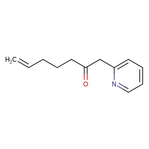 1-(pyridin-2-yl)hept-6-en-2-one