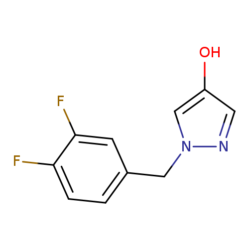 1-(3,4-Difluoro-benzyl)-1h-pyrazol-4-ol