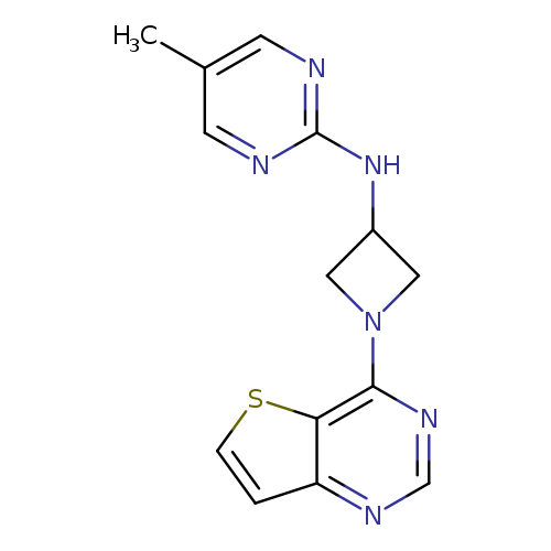 5-methyl-N-(1-{thieno[3,2-d]pyrimidin-4-yl}azetidin-3-yl)pyrimidin-2-amine