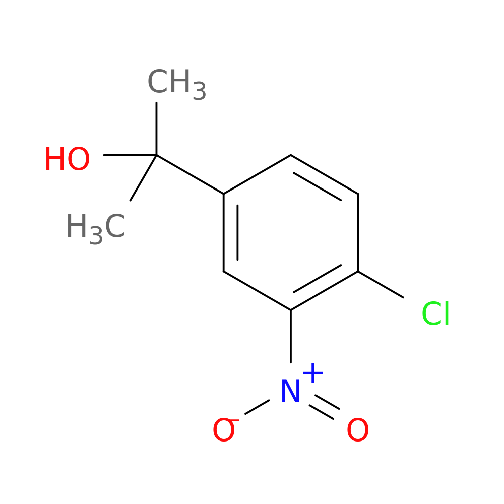 2-(4-chloro-3-nitrophenyl)propan-2-ol