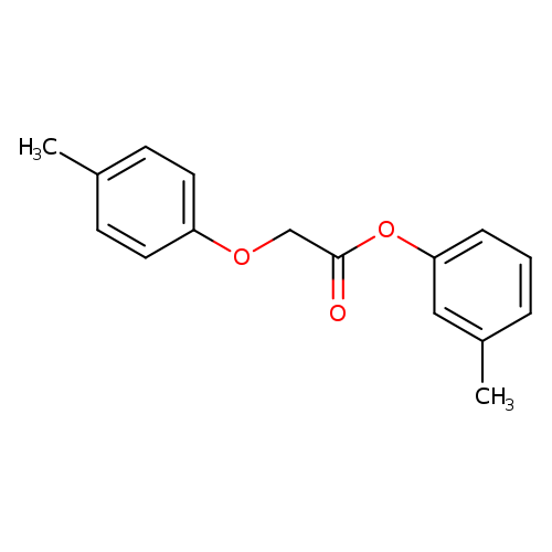 3-methylphenyl (4-methylphenoxy)acetate