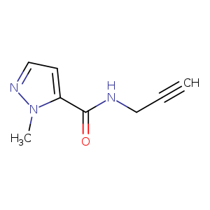 1-methyl-N-(prop-2-yn-1-yl)-1H-pyrazole-5-carboxamide