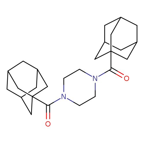 1,4-bis(adamantane-1-carbonyl)piperazine