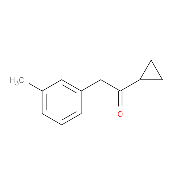 1-cyclopropyl-2-(3-methylphenyl)ethan-1-one