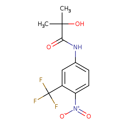 2-Hydroxy-2-methyl-N-(4-nitro-3-(trifluoromethyl)-phenyl)propanamide