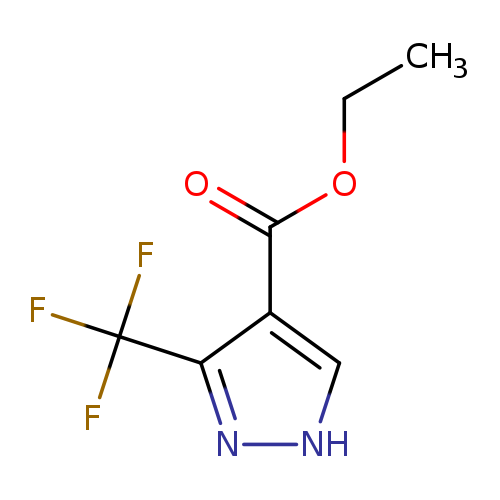 1H-Pyrazole-4-carboxylic acid, 3-(trifluoromethyl)-, ethyl ester