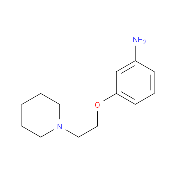 3-[2-(piperidin-1-yl)ethoxy]aniline