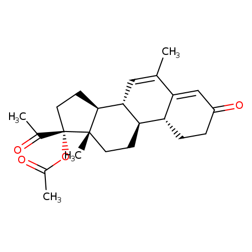 19-Norpregna-4,6-diene-3,20-dione, 17-(acetyloxy)-6-methyl-